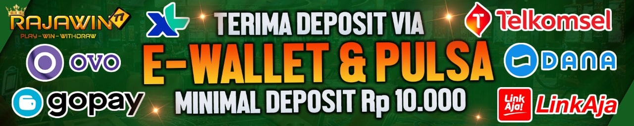 slot deposit e-wallet dan pulsa